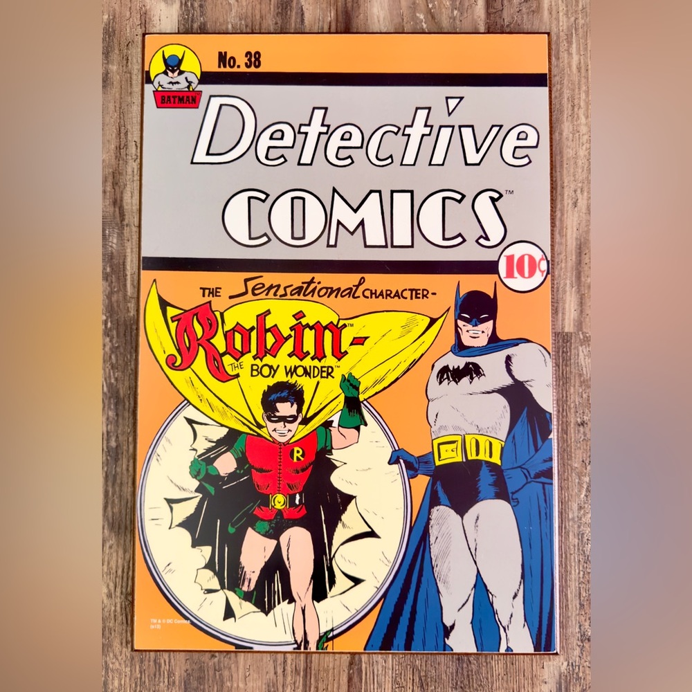 Batman DC Comics Wooden Wall Art